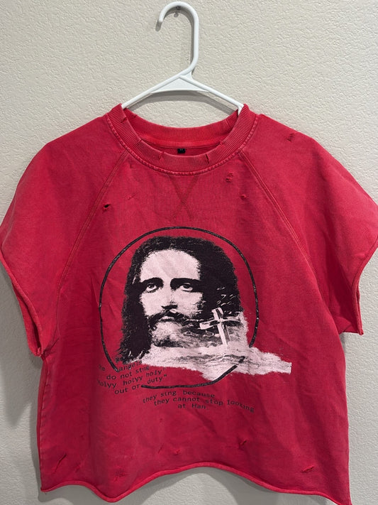 Red Thrashed T